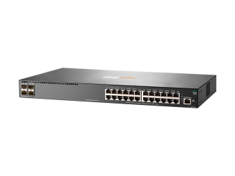 HPE Aruba 2930F 24G 4SFP+ - Switch - L3 - managed - 24 x 101001000 + 4 x 1 Gigabit10 Gigabit SFP+ (Uplink)