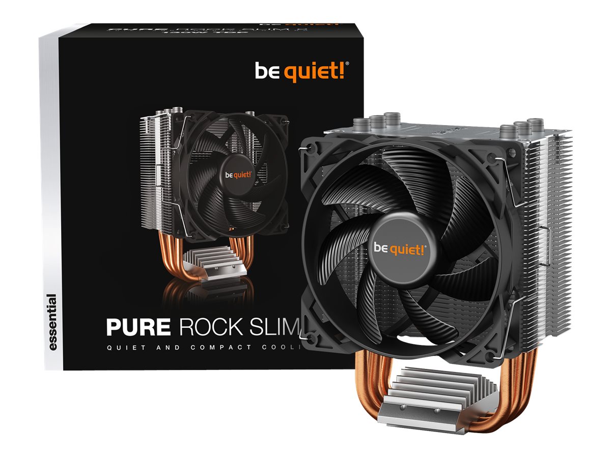 Be Quiet! Pure Rock Slim 2 - Prozessor-Luftkühler - (für LGA1150, LGA1151, LGA1155, LGA1200, LGA1700, AM4, AM5)