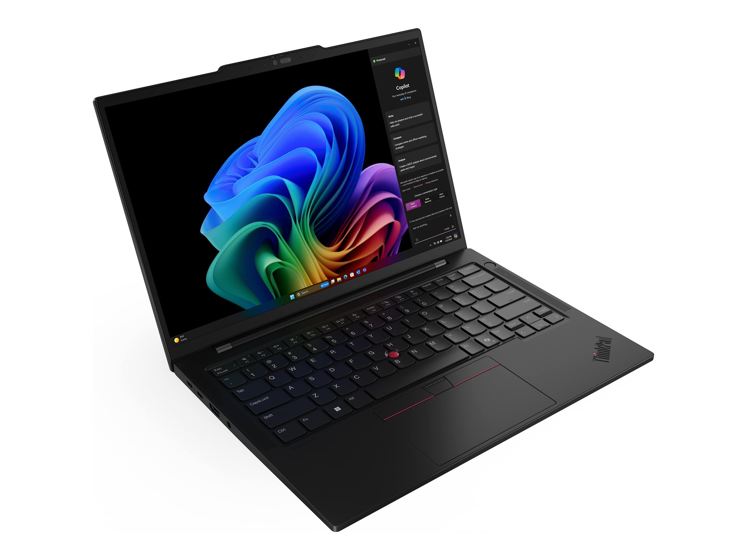 Lenovo ThinkPad T14s Gen 6 21M2 - 180°-Scharnierdesign - AMD Ryzen AI 7 PRO 360  2 GHz - kein Betriebssystem - Radeon 880M - 32 GB RAM - 1 TB SSD TCG Opal Encryption, Performance - 35.6 cm (14")