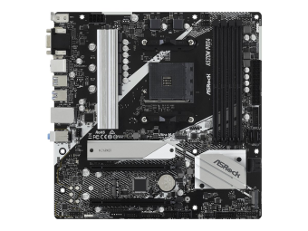ASRock A520M Pro4 - Motherboard - micro ATX - Socket AM4 - AMD A520 Chipsatz - USB-C Gen1 USB 3.2 Gen 1 - Gigabit LAN - Onboard-Grafik (CPU erforderlich)