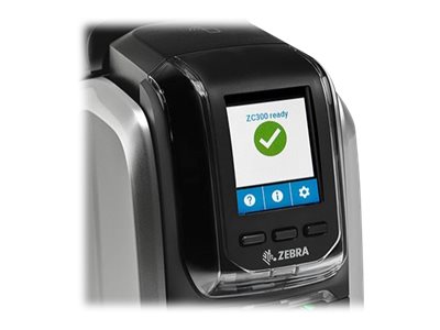Zebra ZC300 - Plastikkartendrucker - Farbe - Duplex - Thermosublimationthermische Übertragung - CR-80 Card (85.6 x 54 mm)