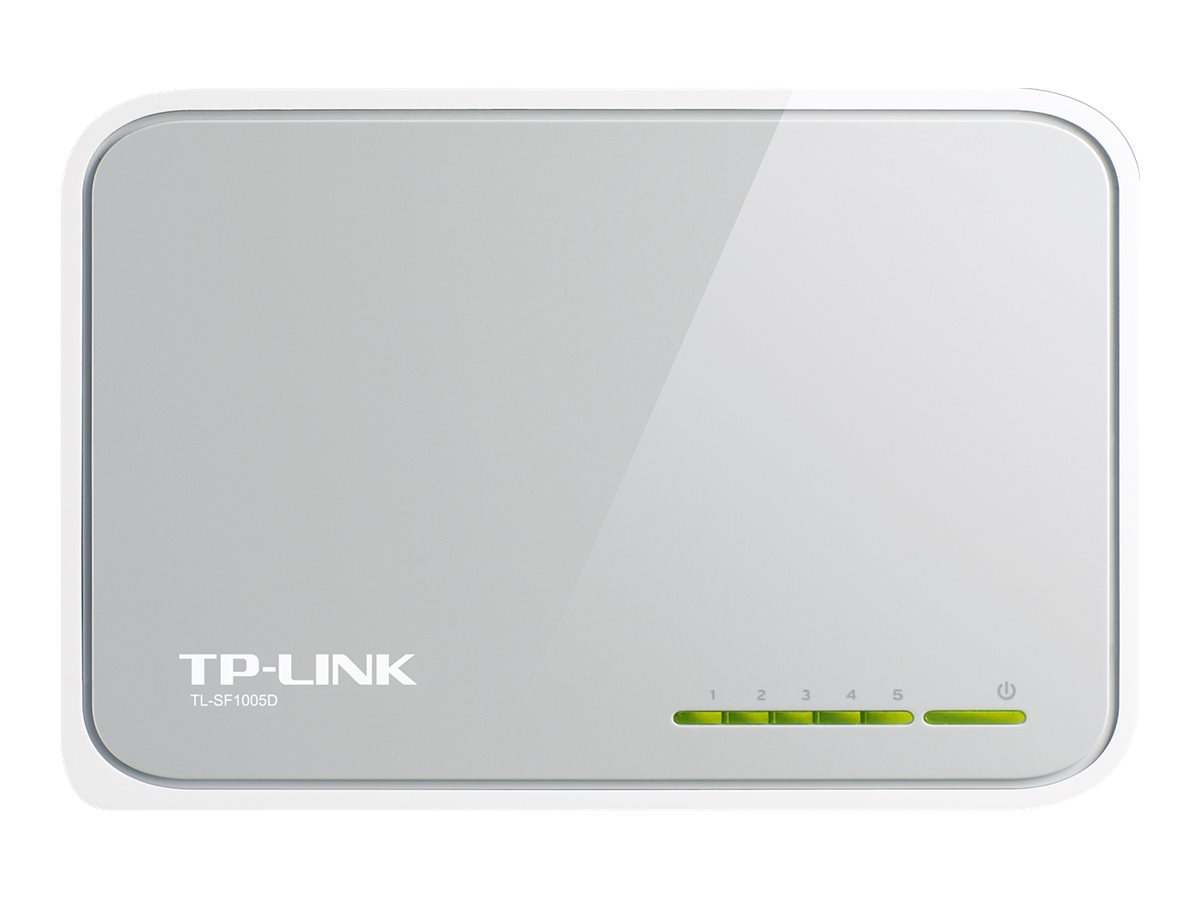 TP-LINK TL-SF1005D 5-Port 10100Mbps Desktop Switch