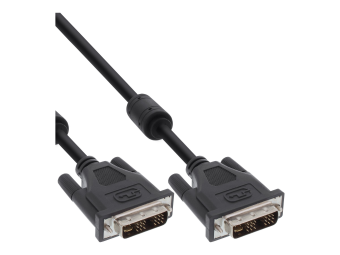 InLine DVI-I Kabel - digitalanalog - 18+5 ST  ST - Single Link - 2 Ferrite - 2m