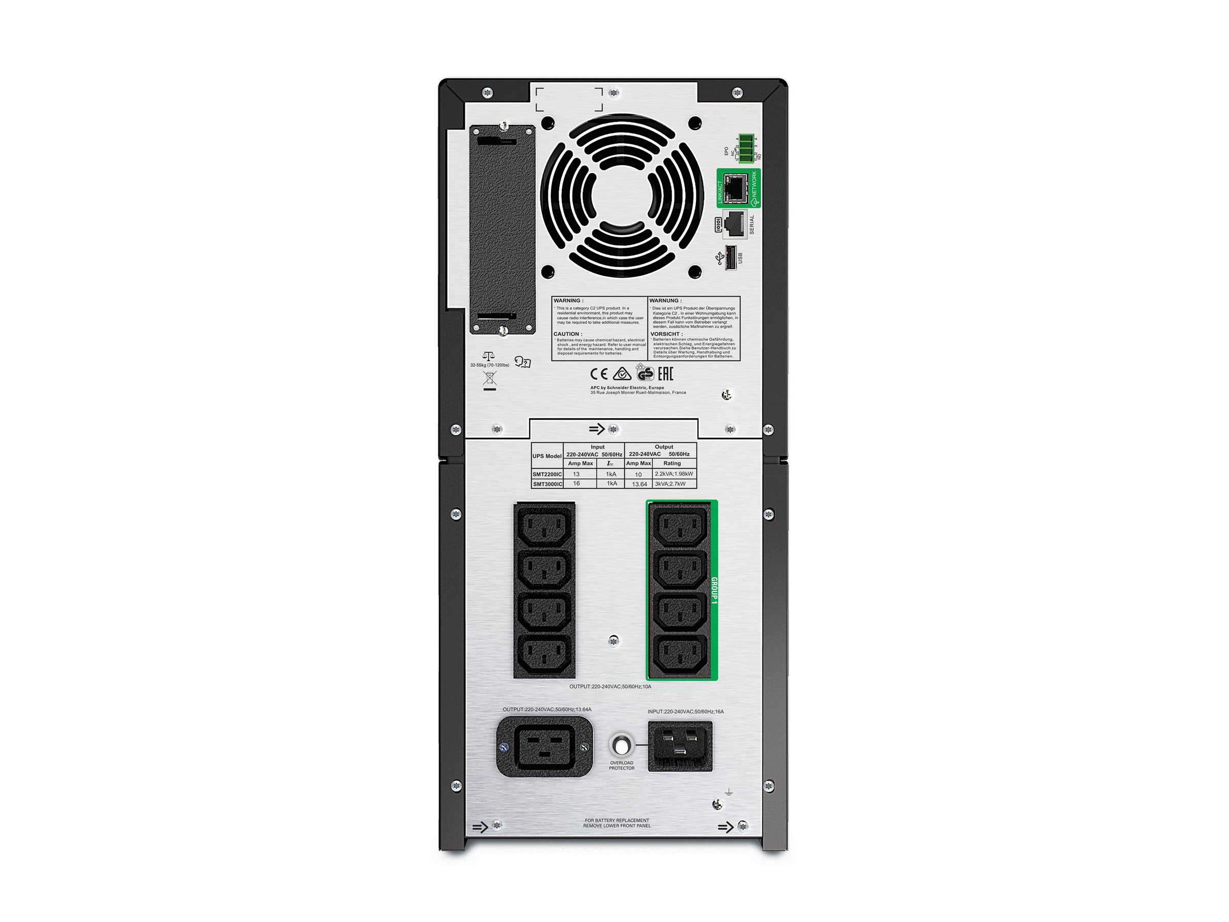 APC Smart-UPS SMT3000IC - USV - Wechselstrom
