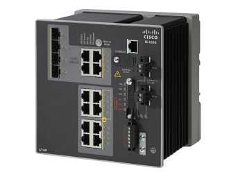 Cisco Industrial Ethernet 4000 Series - Switch - managed - 4 x 10100 + 4 x 10100 (PoE+)