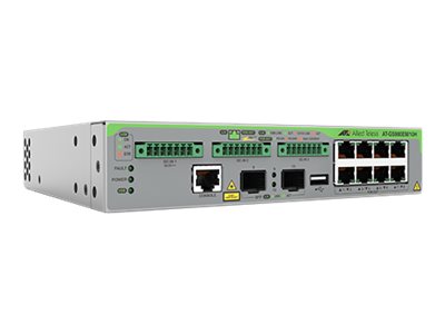 Allied Telesis CentreCOM GS980EM10H - Switch - L3 - managed - 8 x 101001000 (PoE++)