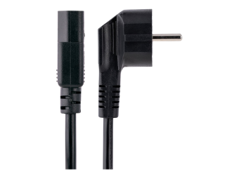 StarTech.com 3 m C13 Stromkabel, EU Schuko auf C13, 10A 250V, Netzkabel - Stromkabel - power CEE 77 (S)