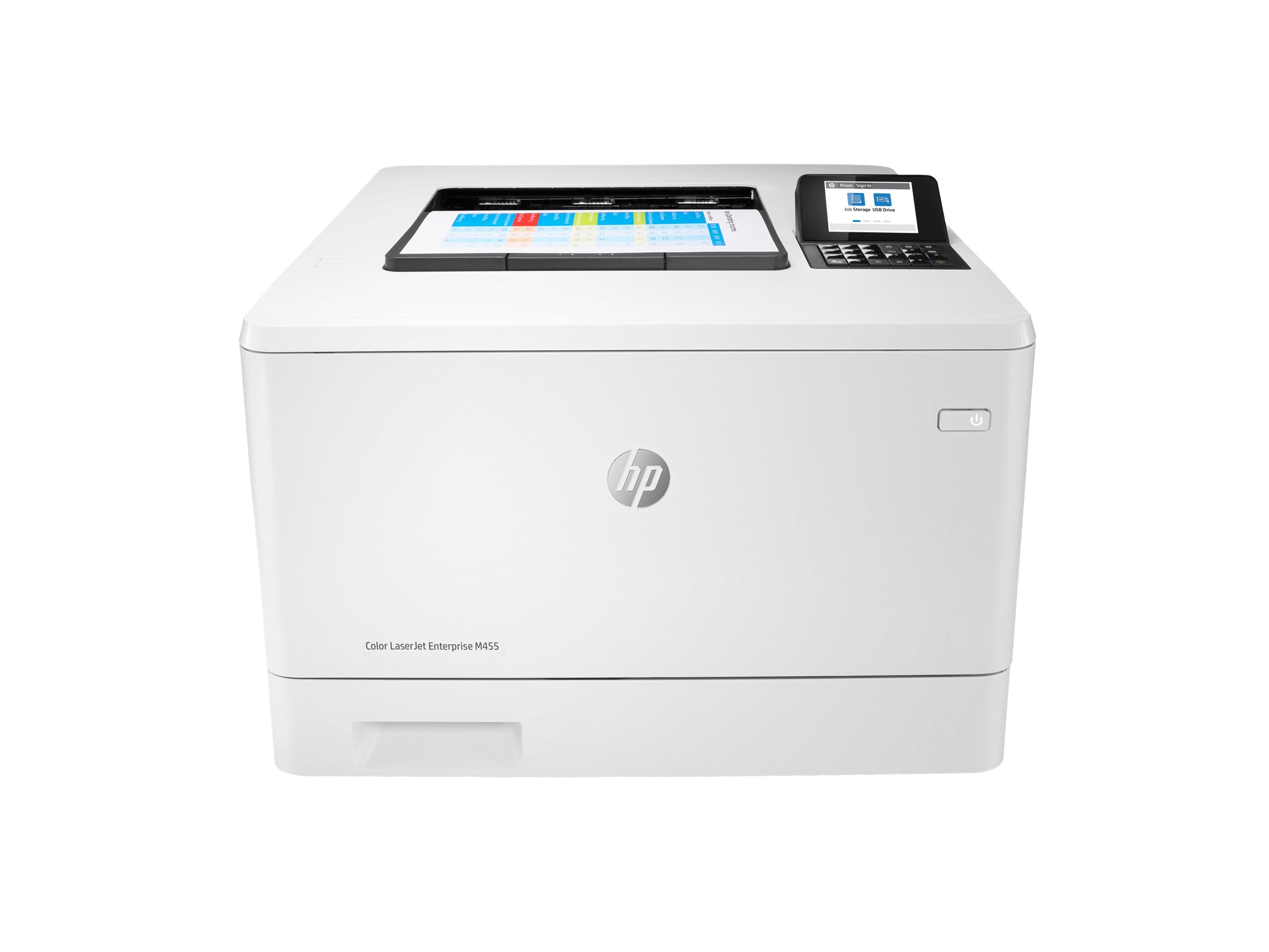 HP Color LaserJet Enterprise M455dn - Drucker - Farbe - Duplex - Laser - A4Legal - 600 x 600 dpi - bis zu 27 SeitenMin. (einfarbig)