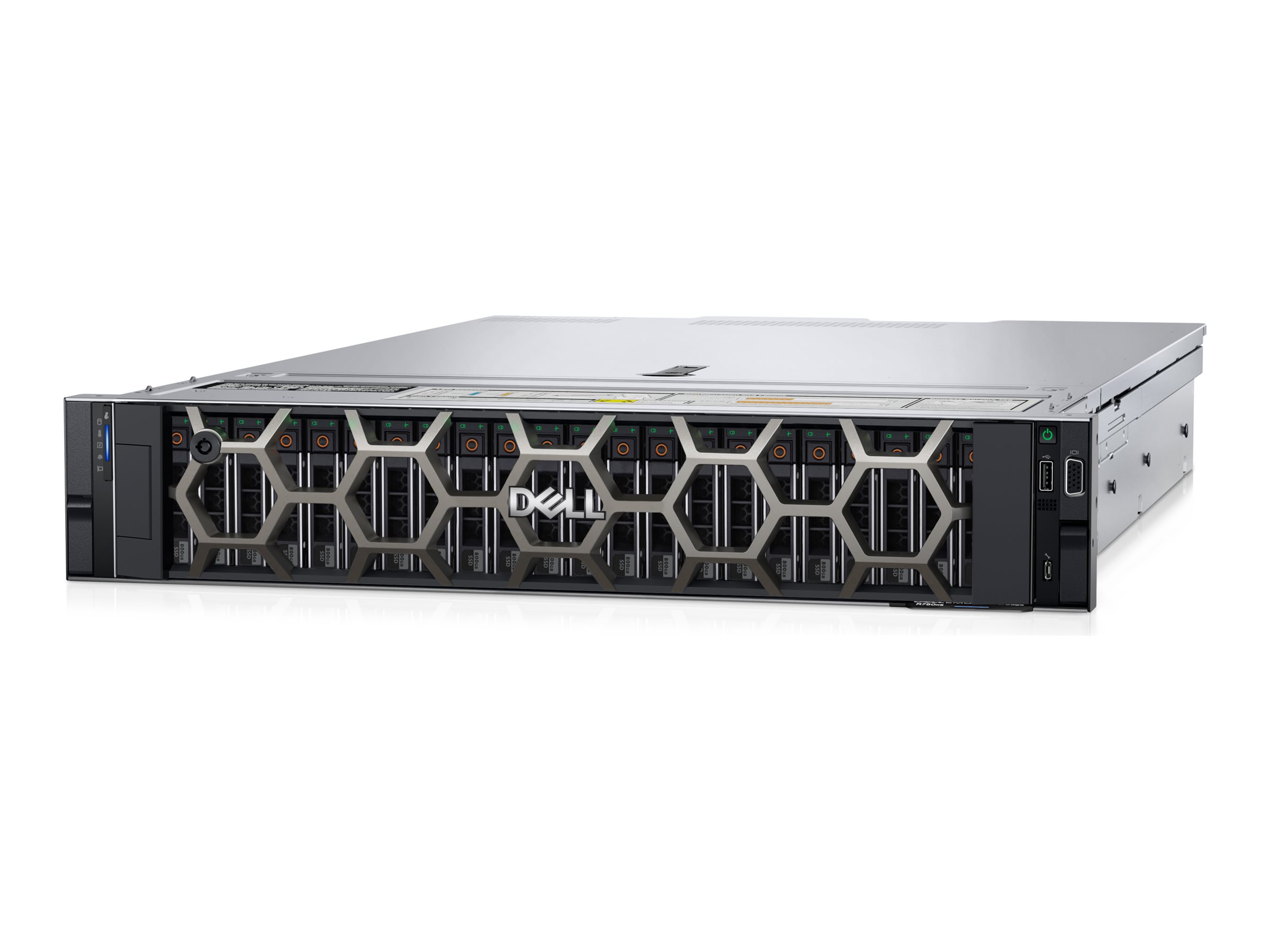 Dell PowerEdge R750xs - Server - Rack-Montage - 2U - zweiweg - 1 x Xeon Silver 4314  2.4 GHz - RAM 32 GB - SAS - Hot-Swap 8.9 cm (3.5")