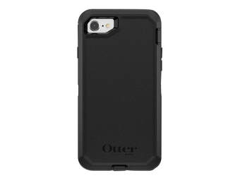 OtterBox Defender Series Apple iPhone 8 & iPhone 7 - Hintere Abdeckung für Mobiltelefon - widerstandsfähig - Polycarbonat, Kunstfaser - Schwarz - für Apple iPhone 7, 8, SE (2. Generation)