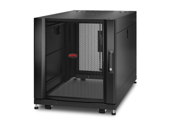 APC NetShelter SX - Schrank Netzwerkschrank - Schwarz - 12U - 48.3 cm (19)