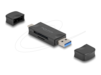 Delock Kartenleser (microSD SD) - USB 3.0USB-C