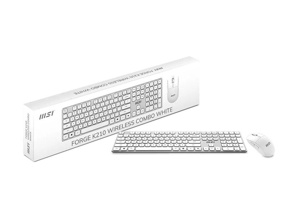 MSI FORGE K210 COMBO - Tastatur-und-Maus-Set