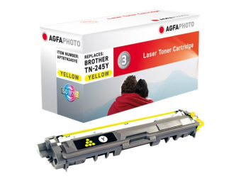 AgfaPhoto Gelb - kompatibel - Tonerpatrone (Alternative zu Brother TN245Y)