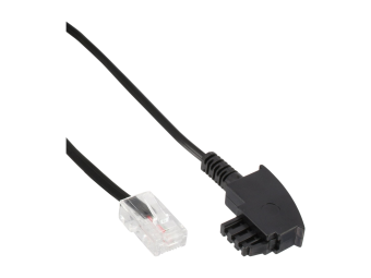 InLine TAE-F Kabel - für DSL-Router - TAE-F Stecker an RJ45 8P2C - 2m