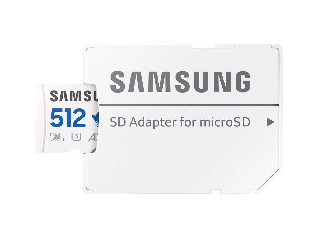 Samsung PRO Plus MB-MD512SA - Sonic the Hedgehog Flash-Speicherkarte (microSDXC-an-SD-Adapter inbegriffen)