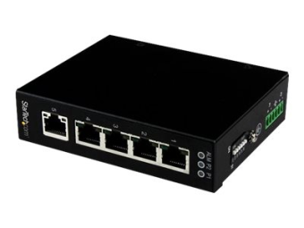 StarTech.com 5 Port Unmanaged Industrieller Gigabit Ethernet Switch