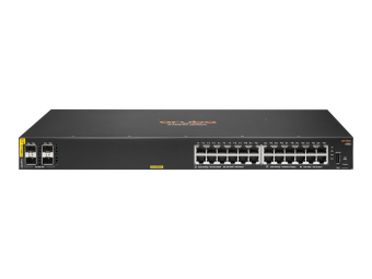 HPE Aruba 6100 24G Class4 PoE 4SFP+ - Switch - managed - 24 x 101001000 (PoE+)