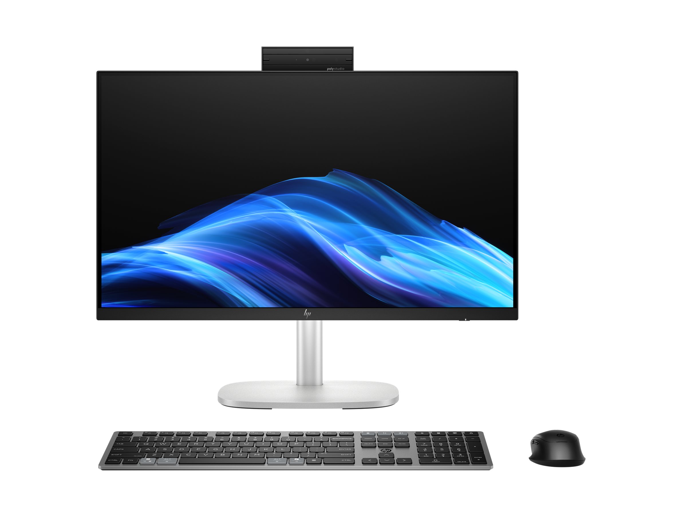 HP EliteDesk 8 G1i AI - All-in-One (Komplettlösung) - Core Ultra 7 265  2.4 GHz - RAM 16 GB - SSD 512 GB - NVMe - 1GbE, Wi-Fi 6E, Bluetooth 5.3 - WLAN 802.11abgnacax (Wi-Fi 6E)