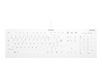 Cherry Contour Active Key QuickClean AK-C8112 - Tastatur