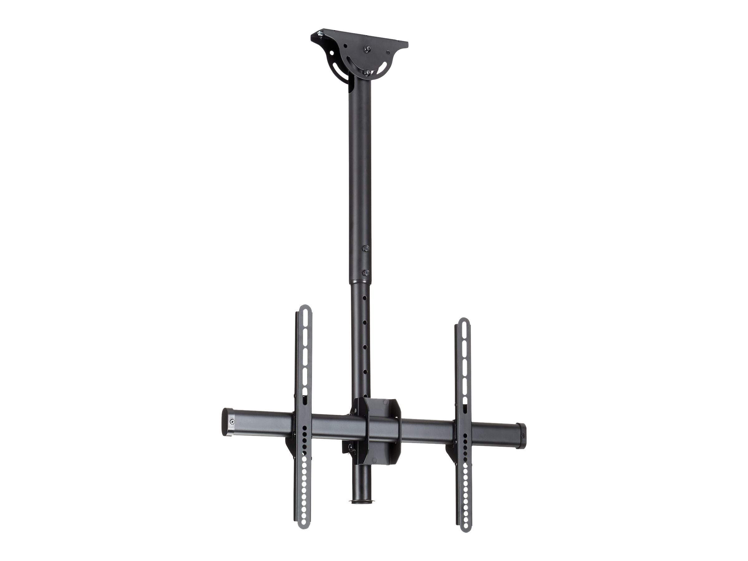 StarTech.com Startech Flachbildfernseher Deckenhalterung - Vollbeweglich - Heavy Duty Stahl - Decken TV VESA Halterung für 32 bis 75 Zoll - Halterung - für Flachbildschirm - stabiler Stahl - Schwarz - Bildschirmgröße 94-190.5 cm (37"-75")