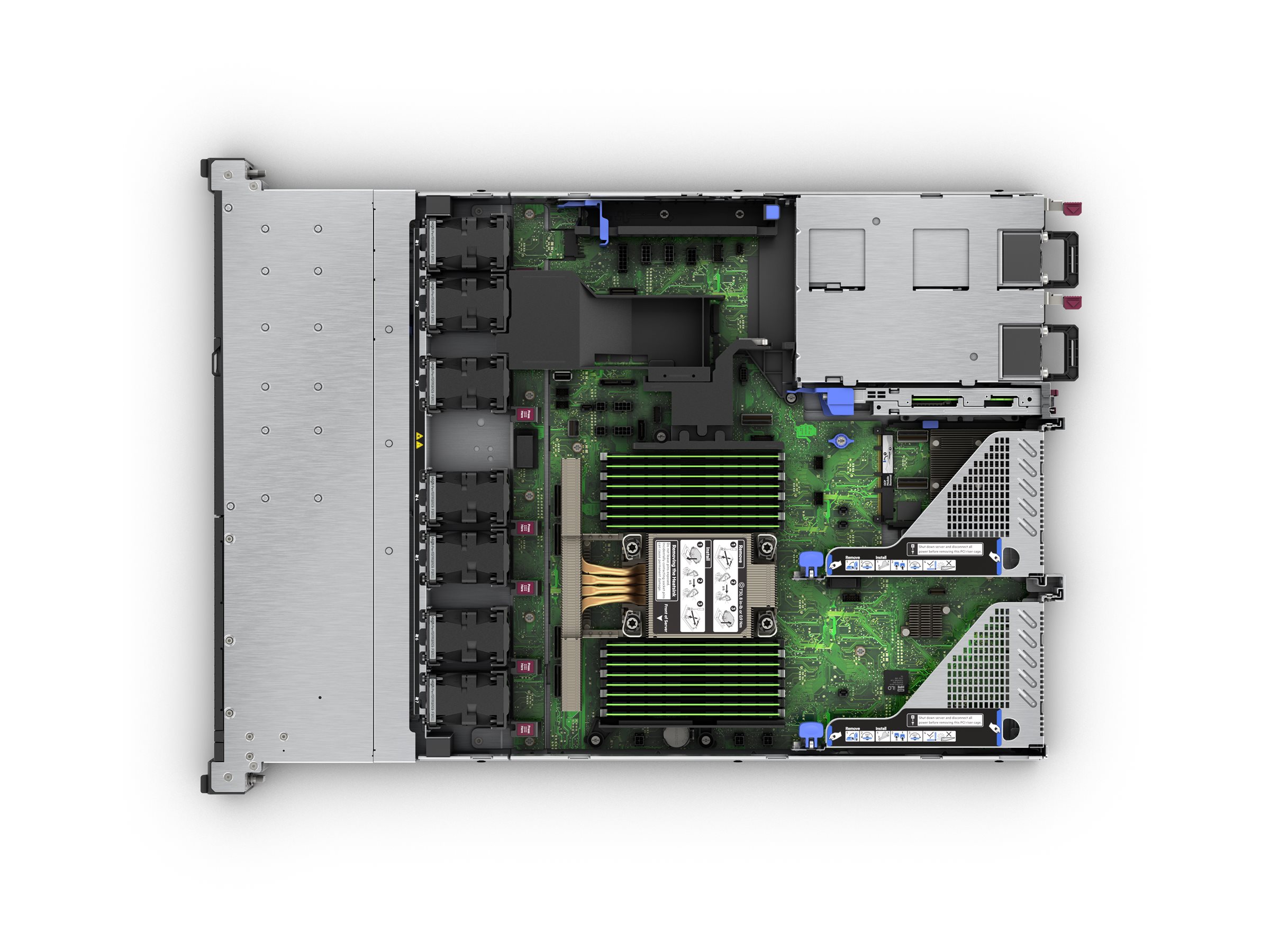 HPE ProLiant DL320 Gen11 - Server - Rack-Montage - 1U - zweiweg - 1 x Xeon Silver 4510  2.4 GHz - RAM 64 GB - SATASASNVMe - Hot-Swap 6.4 cm (2.5")