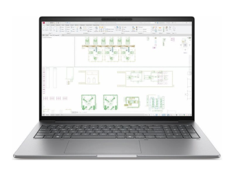 HP ZBook 8 G2i Mobile Workstation - 163-degree hinge design - Intel Core Ultra 7 356H  1.9 GHz - Win 11 Pro - RTX PRO 500 Blackwell - 64 GB RAM - 2 TB SSD NVMe - 40.6 cm (16")