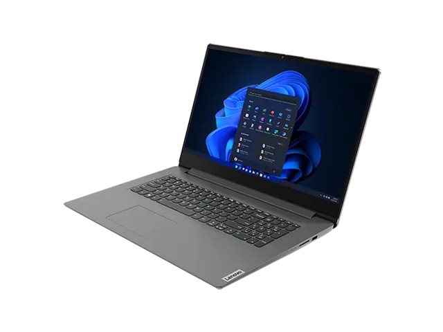 Lenovo V17 G4 IRU 83A2 - 180°-Scharnierdesign - Intel Core i3 i3-1315U  1.2 GHz - kein Betriebssystem - UHD Graphics - 8 GB RAM - 256 GB SSD NVMe - 43.9 cm (17.3")