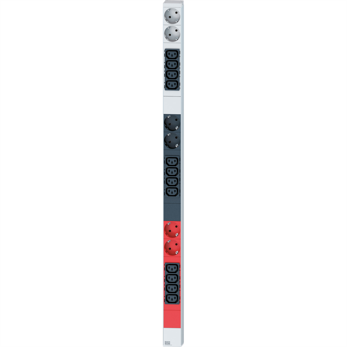 Bachmann IT PDU Basic - Vertikal - Stromverteilungseinheit (Rack - einbaufähig)