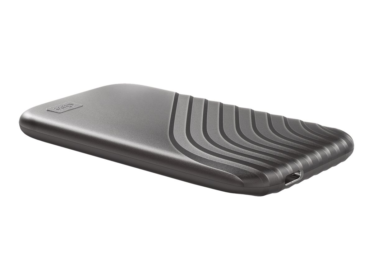 WD My Passport SSD WDBAGF0040BGY - SSD - verschlüsselt - 4 TB - extern (tragbar)