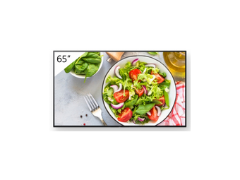 Sony FW-65BZ35L - Digital Signage Flachbildschirm - 165,1 cm (65") - LCD - 3840 x 2160 Pixel - WLAN - 247