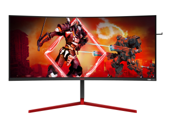 AOC Gaming AG353UCG - AGON Series - LED-Monitor - Gaming - gebogen - 88.9 cm (35")