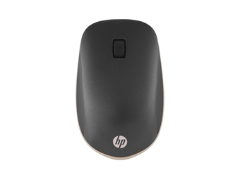 HP 410 Flache Bluetooth Maus (Silber) - Beidhändig - Bluetooth - 2000 DPI - Schwarz - Silber