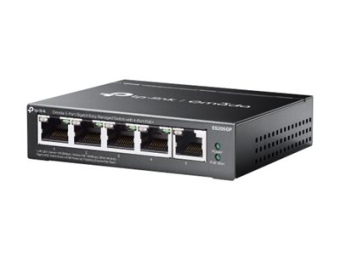TP-LINK Omada ES205GP V1 - Switch - managed - 4 x 101001000 (PoE+)