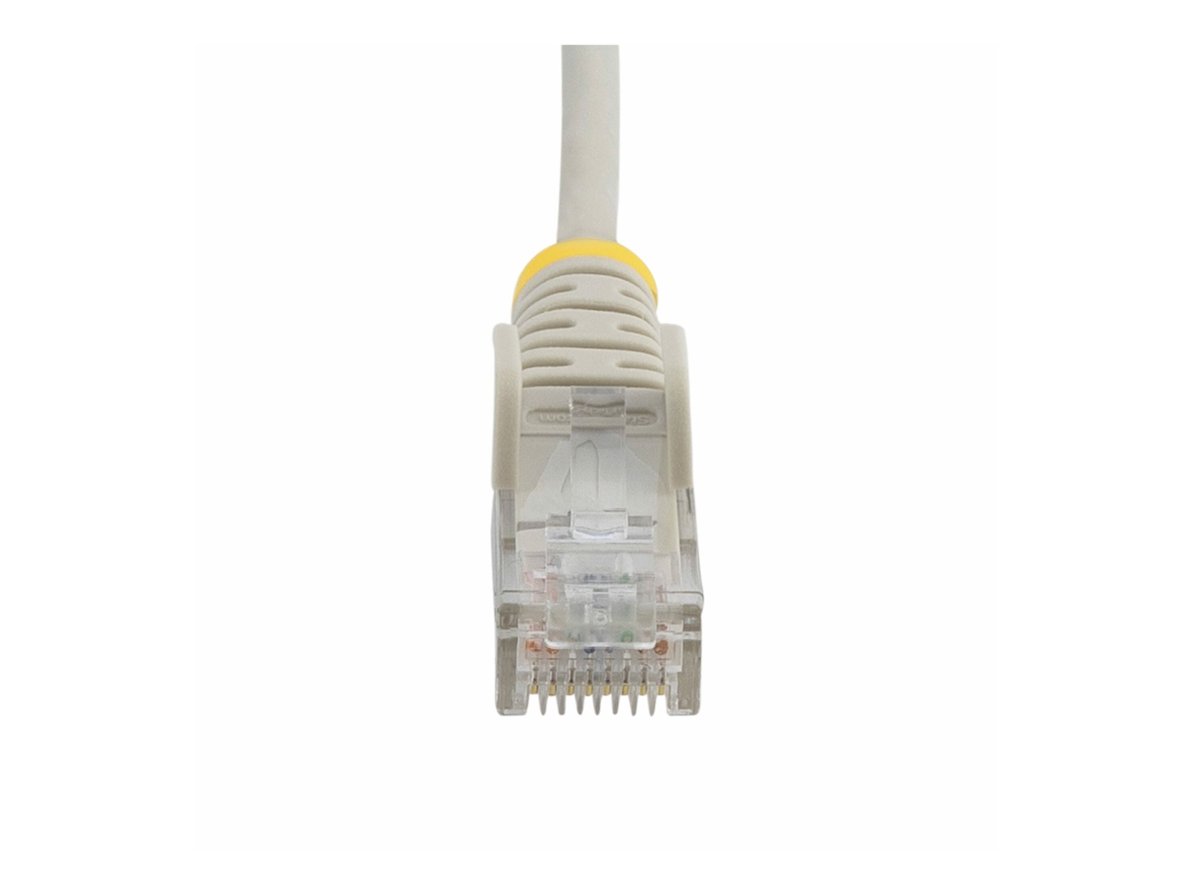 StarTech.com 3m Slim LSZH CAT6 Ethernet Cable, 10 Gigabit Snagless RJ45 100W PoE Patch Cord, CAT 6 10GbE UTP Network Cable wStrain Relief, Grey, ETL, Low Smoke Zero Halogen - Category 6 - 28AWG (N6PAT300CMGRS)
