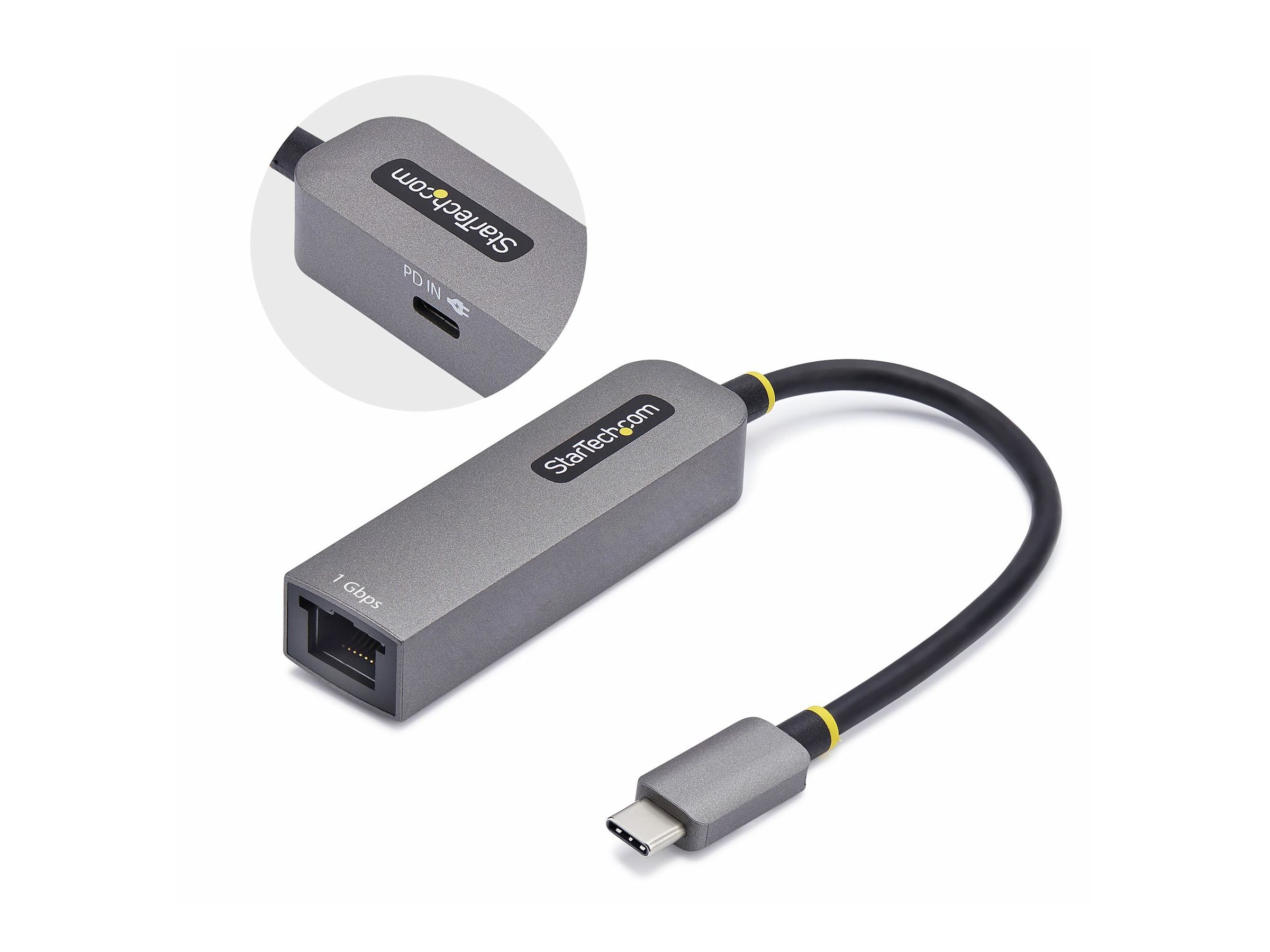 StarTech.com USB-C to Ethernet Adapter, NIC, 1Gbps