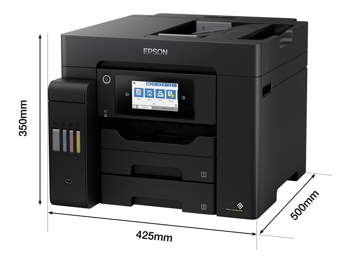 Epson EcoTank ET-5805 - Multifunktionsdrucker - Farbe - Tintenstrahl - ITS - A4Legal (Medien)