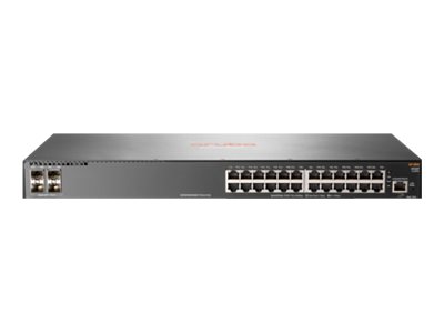 HPE Aruba 2930F 24G 4SFP - Switch - L3 - managed - 24 x 101001000 + 4 x Gigabit SFP (Uplink)