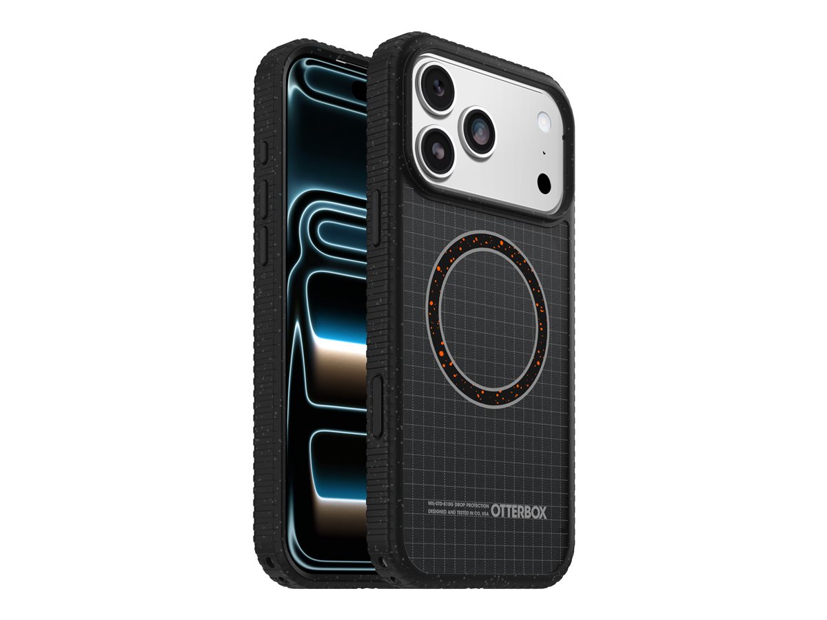 OtterBox Sole Series - Hintere Abdeckung für Mobiltelefon - MagSafe-Kompatibilität - Polycarbonat, Nylongewebe, thermoplastischer Elastomer (TPE)