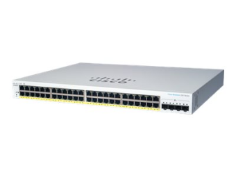 Cisco Business 220 Series CBS220-48FP-4X - Switch - Smart - 48 x 101001000 (PoE+)