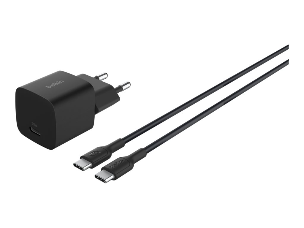Belkin BoostCharge - Netzteil - PPS Technology - 25 Watt - PD 3.1PPS, Fast Charge (24 pin USB-C)