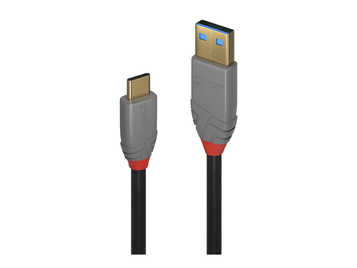 Lindy Anthra Line - USB-Kabel - USB-C (M) zu USB Typ A (M)