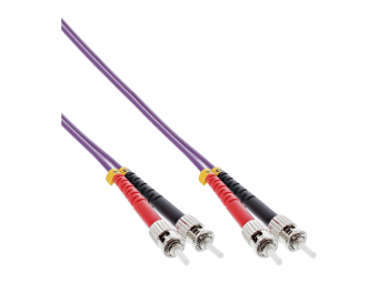 InLine LWL Duplex Kabel - STST - 50125µm - OM4 - 10m