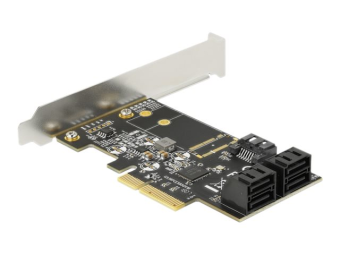 Delock PCI Express Card x4 > 5 x internal SATA 6 Gbs