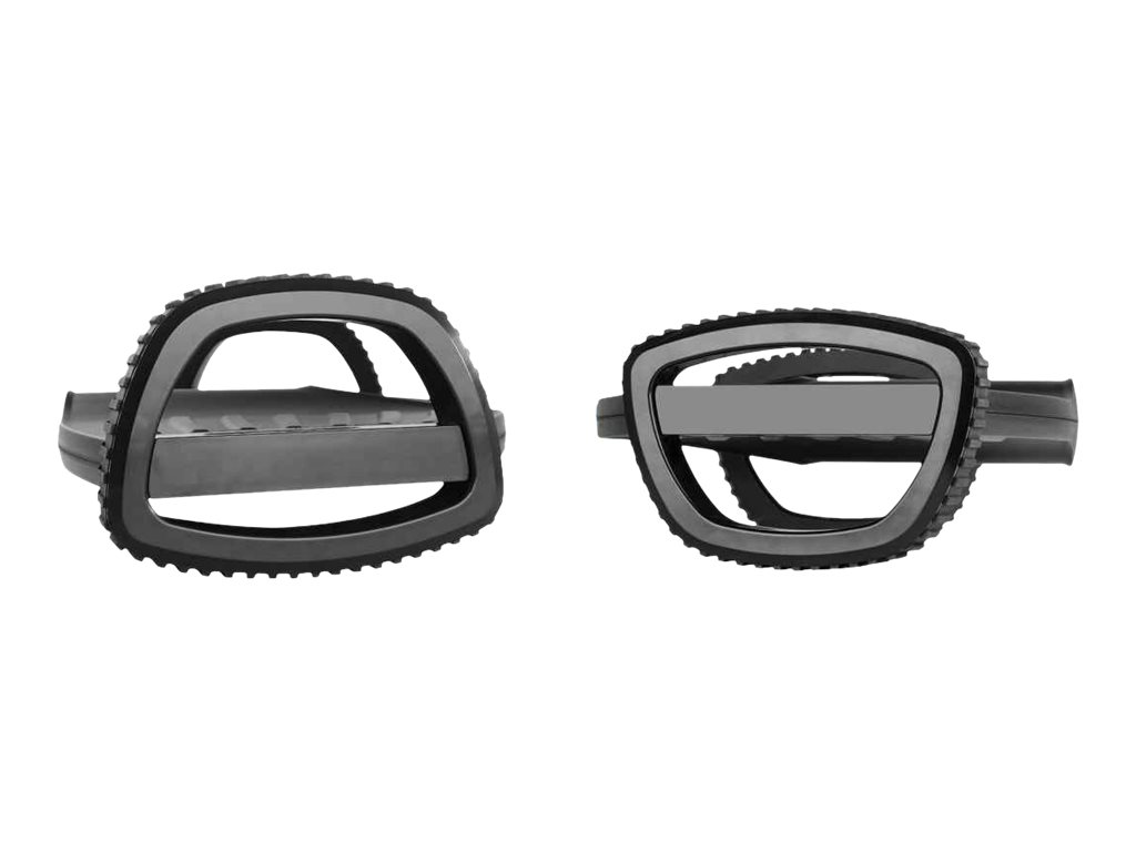 Manhattan Foot RestRocker, Under-Desk Comfort and Productivity Enhancer, Two Rocking Motions, 277 x 502mm, Textured Surface, Black, Lifetime Warranty