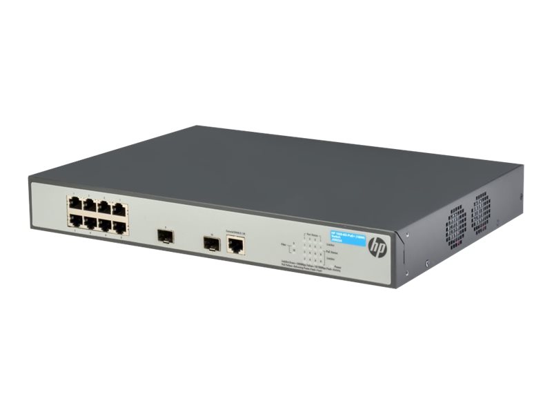 HPE 1920-8G-PoE+ - Switch - L3 - managed - 8 x 101001000 (PoE+)