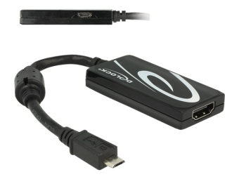 Delock Video-  Audio-Adapter - 5 pin Micro-USB (MHL)