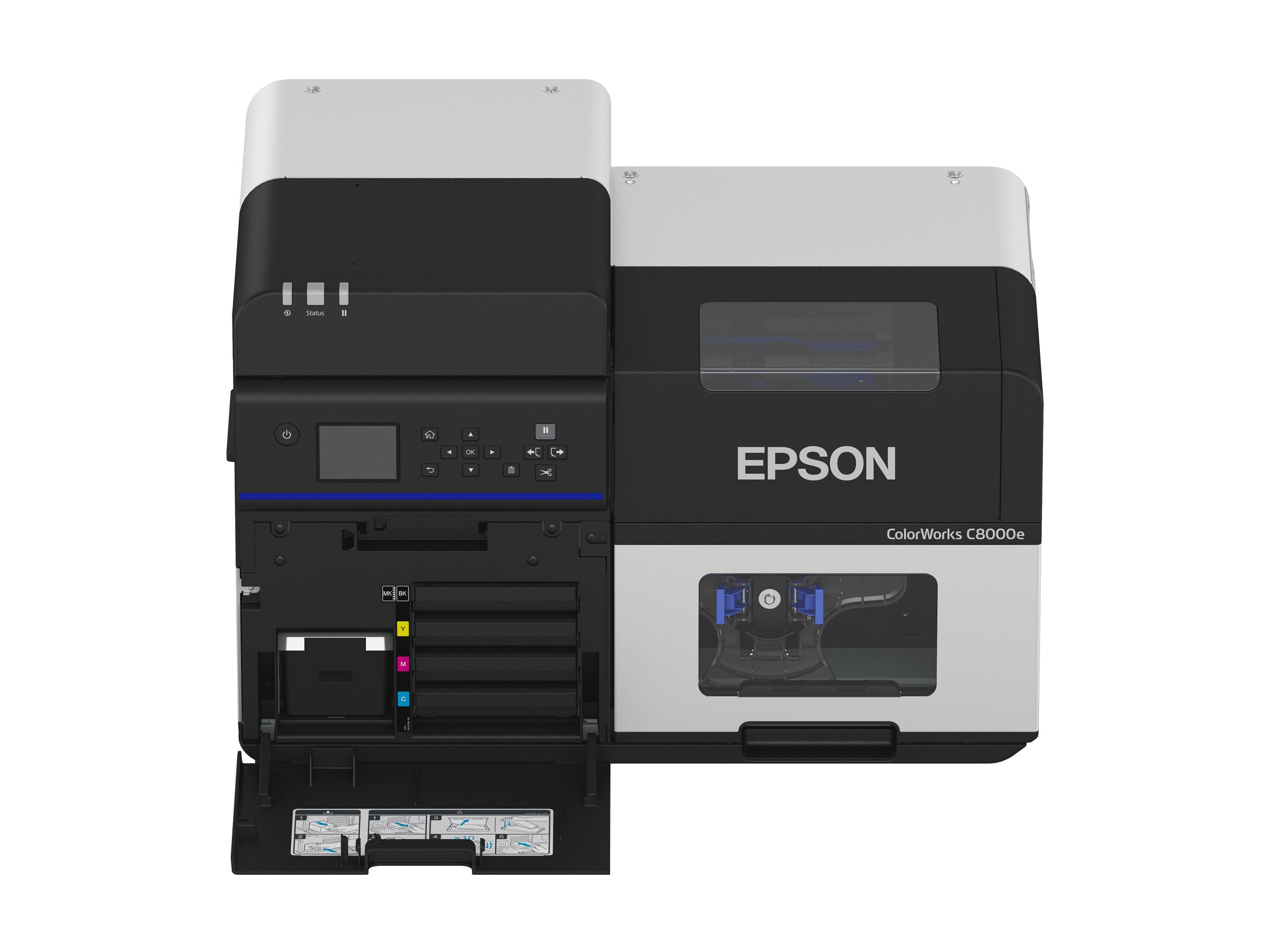 Epson ColorWorks C8000e (MK) - Etikettendrucker - Farbe - Tintenstrahl - Rolle (11,2 cm)