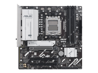 ASUS PRIME B840M-A WIFI - Motherboard - micro ATX - Socket AM5 - AMD B840 Chipsatz - USB-C 3.2 Gen 1 USB 3.2 Gen 1 - 2.5 Gigabit LAN Bluetooth Wi-Fi 6E - Onboard-Grafik (CPU erforderlich)