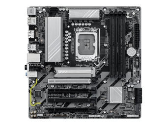 Gigabyte B860M DS3H WIFI6E - Motherboard - micro ATX - LGA1851-Sockel - B860M Chipsatz - USB-C 3.2 Gen 1 USB 3.2 Gen 2 USB 3.2 Gen 1 - Bluetooth Wi-Fi 6E 2.5 Gigabit LAN - Onboard-Grafik (CPU erforderlich)